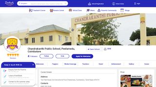 
                            11. Chandrakanthi Public School, Peelamedu, Coimbatore - School About ...