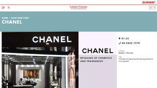 
                            5. Chanel - Shop View - Sunway Pyramid