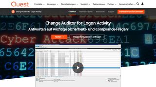 
                            12. Change Auditor for Logon Activity - Quest Software