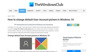 
                            8. Change Default Profile picture for User Account in Windows 10