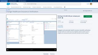 
                            10. Change Healthcare Insurance Verification - Salesforce AppExchange