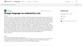 
                            12. Change language on outlook.live.com - Microsoft Community