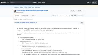 
                            4. Change last logged on user on Windows 10 · GitHub