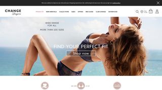 
                            5. CHANGE Lingerie Webshop - CHANGE Lingerie