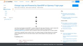 
                            10. Change Logo and Powered by OpenERP on Openerp 7 login page - Stack ...