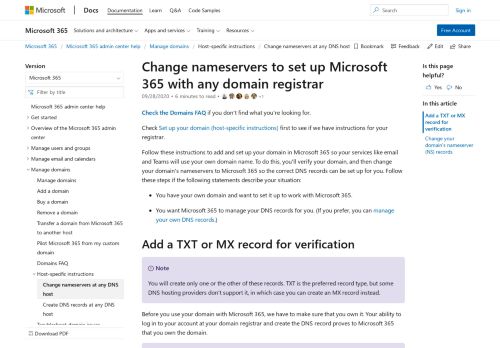 
                            12. Change nameservers to set up Office 365 with Crazy Domains ...