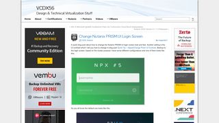 
                            11. Change Nutanix PRISM UI Login Screen – VCDX56