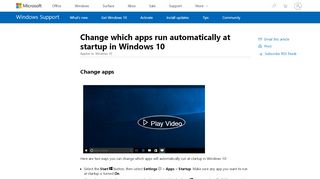 
                            6. Change which apps run automatically at startup in Windows 10