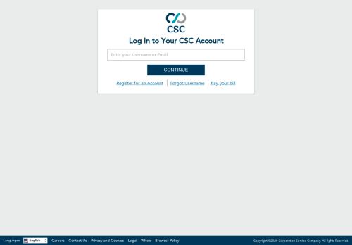 
                            9. Change your CSC Password - Login
