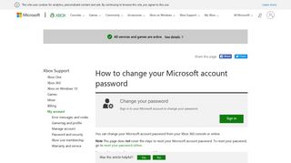 
                            12. Change Your Microsoft Account Password | Change Xbox Password