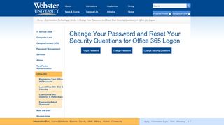 
                            9. Change Your Password and Reset Your Security Questions ...