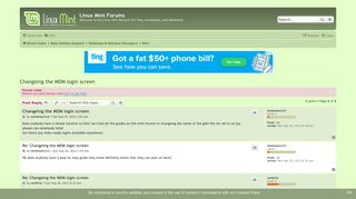 
                            6. Changeing the MDM login screen - Linux Mint Forums
