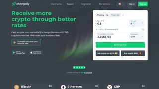 
                            10. Changelly.com: Cryptocurrency Exchange Platform