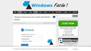 
                            8. Changer le mot de passe d'un compte mail Outlook / Hotmail ...