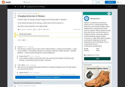 
                            4. Changing lockscreen in Manjaro : ManjaroLinux - Reddit