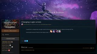 
                            1. Changing Login screen - Boards - League of Legends