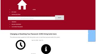 
                            3. Changing or Resetting Your Password: Platform Users - iCIMS iCare ...