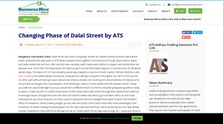 
                            5. Changing Phase of Dalal Street by ATS (Aditya Trading Solutions Pvt ...