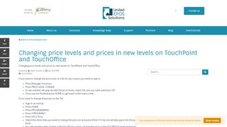
                            11. Changing price levels and prices in new levels on TouchPoint and ...