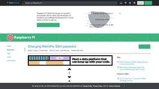 
                            12. Changing RetroPie SSH password - Raspberry Pi Stack Exchange