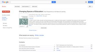 
                            8. Changing Spaces of Education: New Perspectives on the ...