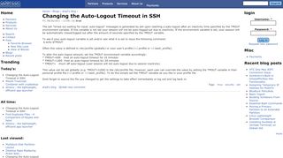 
                            7. Changing the Auto-Logout Timeout in SSH | Adercon