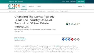 
                            12. Changing The Game: Realogy Leads The Industry On REAL Trends ...