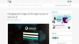 
                            11. Changing the image on the login screen in Sitecore 8 | Laub plus Co