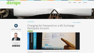 
                            3. Changing the Password on a MS Exchange RackSpace Account ...