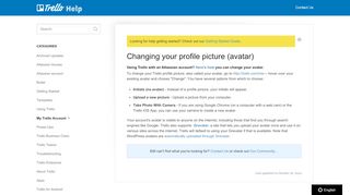 
                            10. Changing your profile picture (avatar) - Trello Help