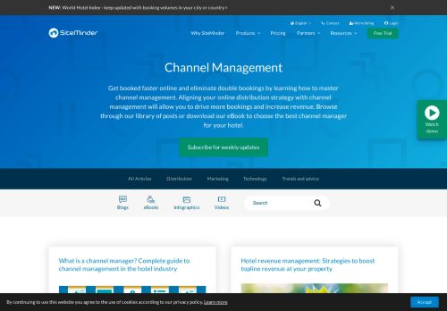 
                            3. Channel Management articles | SiteMinder