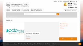 
                            12. Channel Manager: Octorate - ITB Berlin - Product