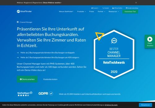 
                            6. Channel manager software für Hotels | SiteMinder