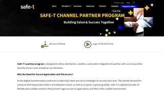 
                            10. Channel Partner Program - Safe-T