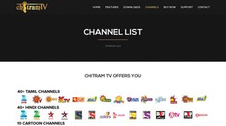 
                            5. Channels - Chitram TV