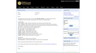 
                            10. ChanServ XFLAG - The DALnet IRC Network