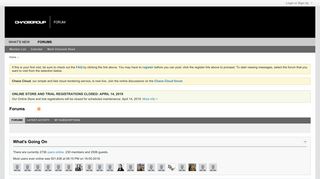 
                            8. Chaos Group Forums