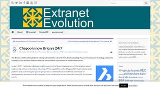 
                            6. Chapoo is now Bricsys 24/7 - Extranet Evolution