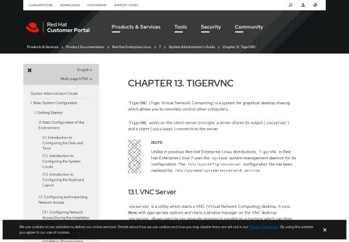 
                            11. Chapter 13. TigerVNC - Red Hat Customer Portal