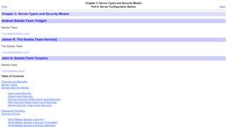 
                            13. Chapter 3. Server Types and Security Modes - Samba.org