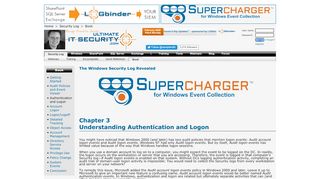 
                            8. Chapter 3 Understanding Authentication and Logon