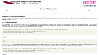 
                            7. Chapter 4. HTTP authentication - HC Apache