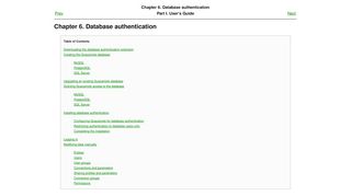 
                            11. Chapter 6. Database authentication - Apache Guacamole