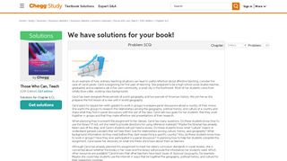 
                            7. Chapter 6.CL Solutions | Those Who Can, Teach 13th Edition | Chegg ...