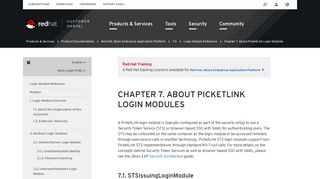 
                            6. Chapter 7. About PicketLink Login Modules - Red Hat Customer Portal