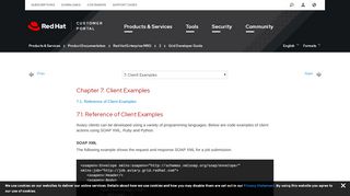 
                            9. Chapter 7. Client Examples - Red Hat Customer Portal