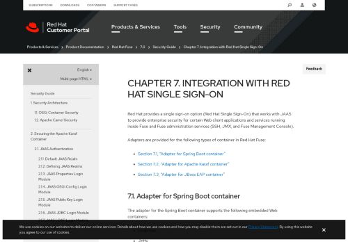 
                            4. Chapter 7. Integration with Red Hat Single Sign-On - Red Hat ...