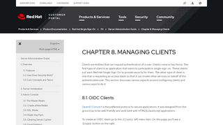 
                            3. Chapter 8. Managing Clients - Red Hat Customer Portal