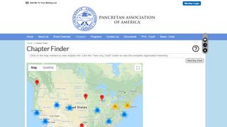 
                            11. Chapter Finder - Pancretan Association of America