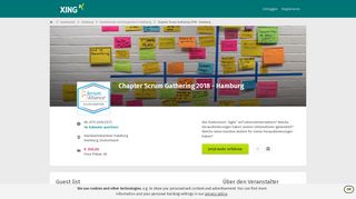 
                            10. Chapter Scrum Gathering 2018 - Hamburg in Hamburg | Events bei ...